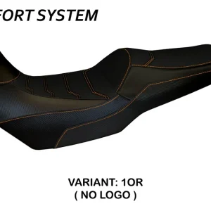 Scelto Dai Clienti Rivestimento sella compatibile Kawasaki Versys 1000 (19-23) modello Malay Total Black comfort system