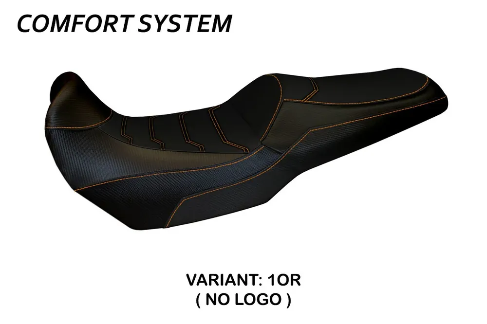 Scelto Dai Clienti Rivestimento sella compatibile Kawasaki Versys 1000 (19-23) modello Malay Total Black comfort system