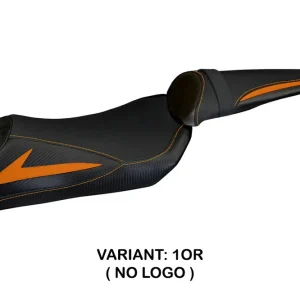 Popolare Rivestimento sella compatibile Kawasaki Z 1000 (10-13) modello Berna Total Black