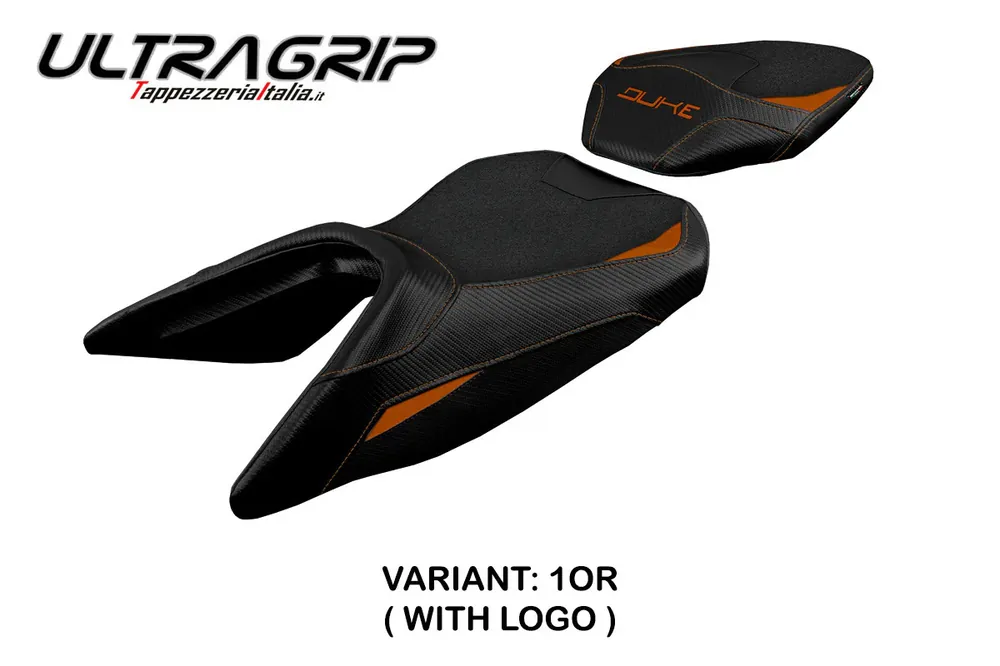 Rivestimento sella compatibile KTM 125 Duke (17-23) modello Mirje ultragrip Popolare