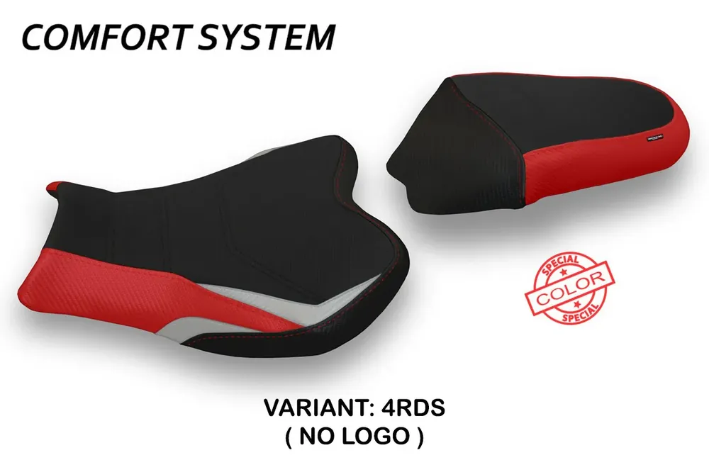 Novità Rivestimento sella compatibile Suzuki GSX R 1000 (09-16) modello Itri special color 2 comfort system