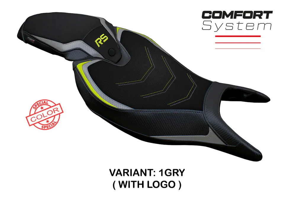 Rivestimento sella compatibile Triumph Speed Triple 1200 RS (22-23) modello Senna Special Color Comfort System Nuovo Arrivo