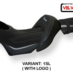 Rivestimento sella compatibile Yamaha V-Max 1700 (08-17) modello Odessa velvet Spedizione Espresso