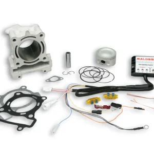 Prezzo Ridotto YAMAHA SMax 160 ie 4T LC MALOSSI CILINDRO COMPL. Ø 63 allum. sp.Ø 15 H2O I-TECH 4-stroke