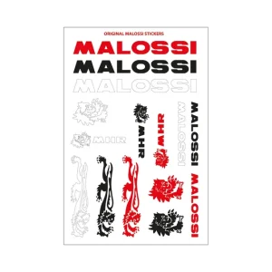 Solo Oggi MALOSSI CARTELLA di MINI ADESIVI MALOSSI COLORATI 11,5x16,8 cm