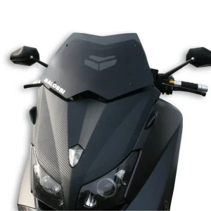 Esclusivo YAMAHA  T MAX 530 ie 4T LC 2012->2014 (J409E) MALOSSI MHR SCREEN cupolino - FUMÉ SCURO - L.460xH.280 sp.3 mm