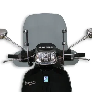 VESPA SPRINT 3V IGet 50 ie 4T euro 4 2018->2020 (CA01M) MALOSSI SPORT SCREEN cupolino - FUMÉ CHIARO - L.540xH.400 sp.3 mm Di Tendenza