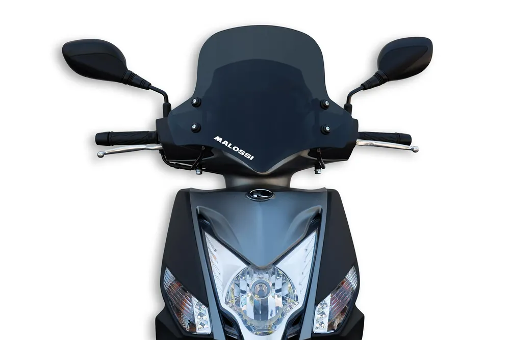 KYMCO AGILITY R16 + 125 ie 4T euro 4 <-2020 (KL25F) MALOSSI SPORT SCREEN cupolino - FUMÉ SCURO - L.460xH.350 sp.3 mm Miglior Prezzo