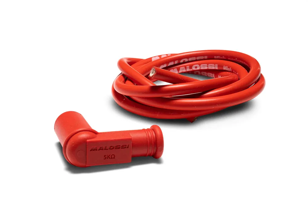Professionale MALOSSI KIT CAVO CANDELA - ATTACCO CANDELA SCHERMATO AEON MOTOR COBRA 50 2T (AT70)