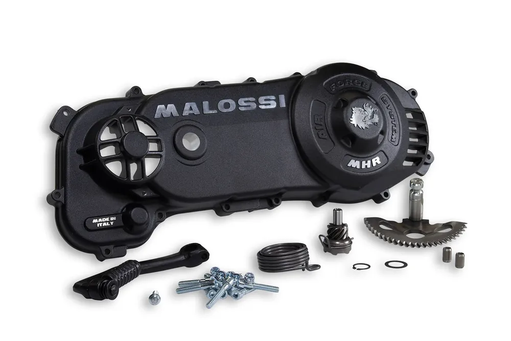 APRILIA MOJITO CUSTOM 50 2T MALOSSI AIR FORCE coperchio/bulloneria/Kit avviamento per carter Malossi C/RC-One e moto Ultima Occasione