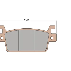 Prezzo Conveniente KYMCO AK 550 ie 4T LC euro 4 2017->2020 (SAA1) MALOSSI BRAKE PADS MHR SYNT