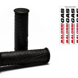 Professionale MALOSSI 2 MANOPOLE MALOSSI MHR BLACK (mod. con chiusura a lato)