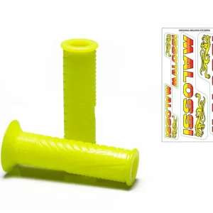MALOSSI 2 MANOPOLE MALOSSI MHR FLUO YELLOW (mod. senza chiusura a lato) Professionale