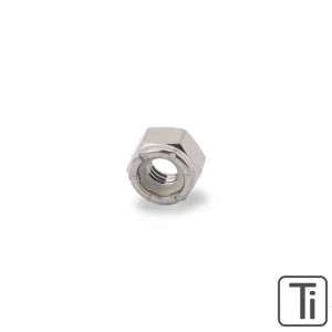 Saldi CNC RACING Dado autobloccante M6x1,0 - Titanio