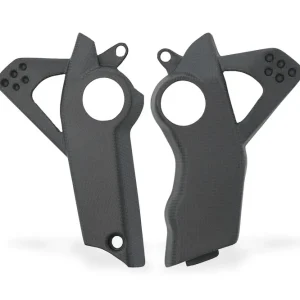 Consegna Rapida CNC RACING Cover telaio inferiori Ducati DesertX - carbonio