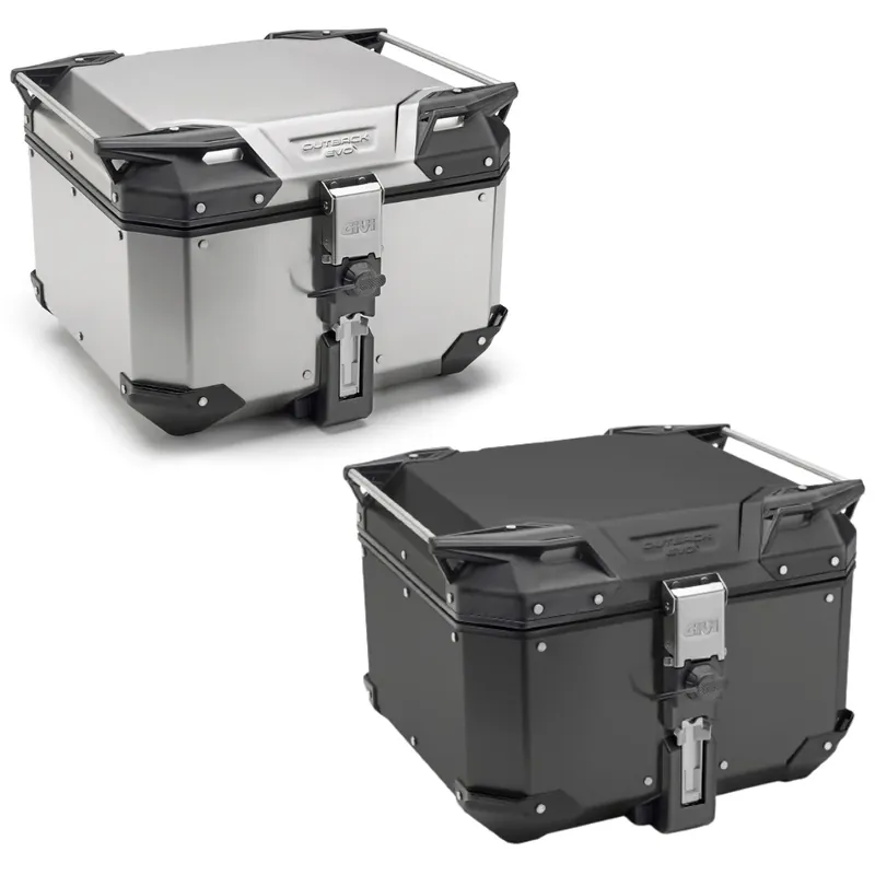 GIVI Bauletto Posteriore OBKE42 Trekker OUTBACK Argento o Nero con sistema Monokey Offerta Speciale