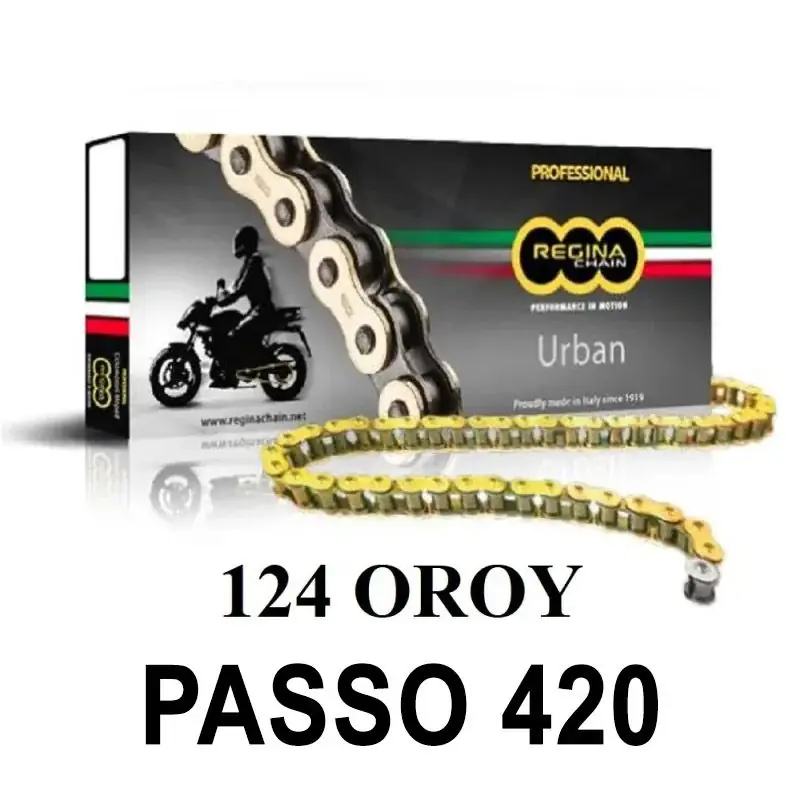 REGINA Catena 124OROY 96 maglie passo 420 - Oro Promozione Esclusiva