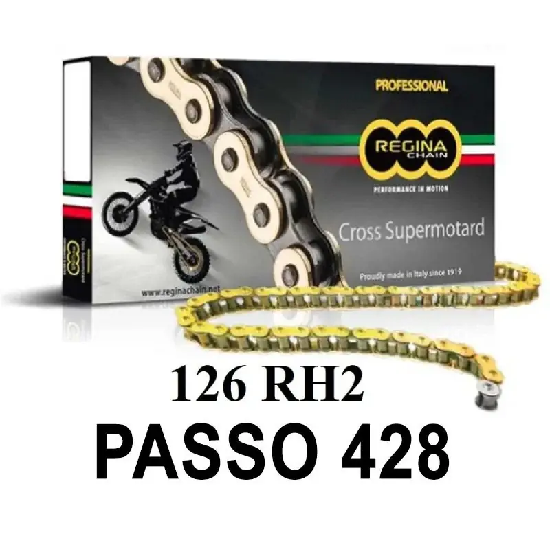 REGINA Catena 126RH2 126 maglie passo 428 - Oro BETA RR 50 ENDURO 2006 -2011 Bestseller