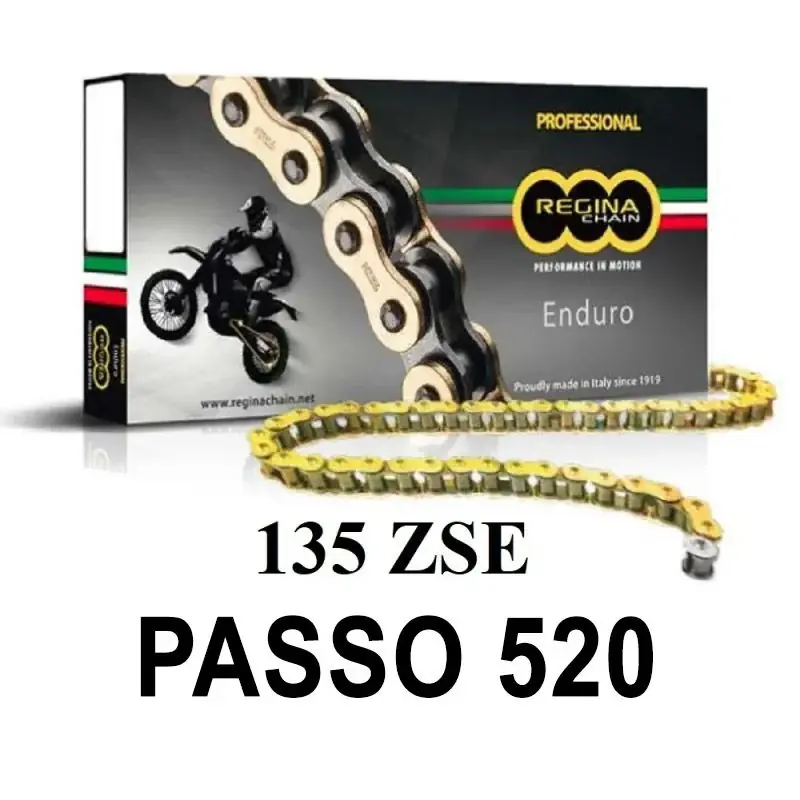 REGINA Catena 135ZSE 120 maglie passo 520 - Oro Promozione Esclusiva