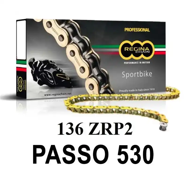 REGINA Catena 136ZRP2 116 maglie passo 530 - Oro Saldi