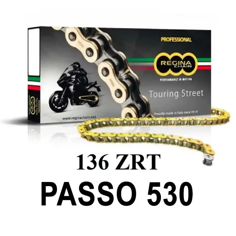 Occasione Imperdibile REGINA Catena 136ZRT 104 maglie passo 530 - Oro