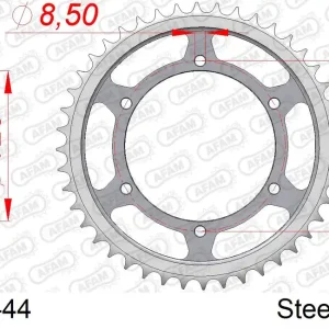Bestseller Corona AFAM 12507-44 in acciaio passo 530 YAMAHA XJ 600 RADIAN 1984 -1991