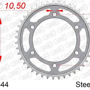 Spedizione Gratuita Corona AFAM 12603-44 in acciaio passo 525 YAMAHA TDM 850 1991  -1995