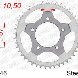 Bestseller Corona AFAM 14404-46 in acciaio passo 525 SUZUKI GSF 400 BANDIT 1993 -1997