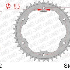 Corona AFAM 92634-42 in acciaio passo 525 BMW F 800 GS 2006 -2018 Spedizione Espresso