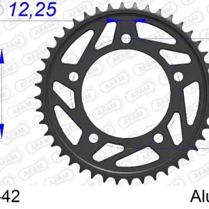 Corona AFAM 11613-42 in all. passo 525 HONDA CB 600 F HORNET 1998 -2006 Must-Have