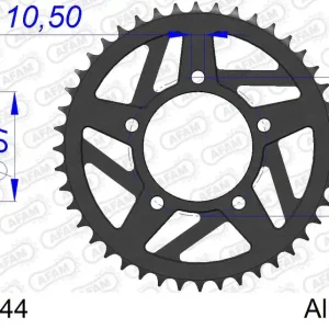 Offerta Limitata Corona AFAM 15405-44 in all. passo 520 SUZUKI SV 650 S 1999  -2007