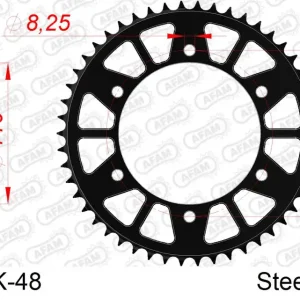 Corona AFAM 12226K-48 In Acc Slk Passo 428 YAMAHA R 15 150 2021 Spedito Oggi
