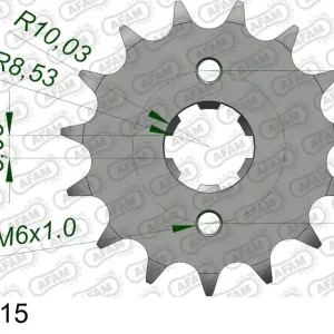 Prezzo Basso Pignone AFAM 20209-15 passo 428 HONDA CB 125 F GLR 125 F 2015 -2020