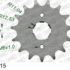Direttamente Dal Produttore Pignone AFAM 20400-15 passo 530 HONDA CB 250 1978