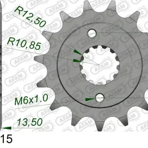 Pignone AFAM 20507-15 passo 525 HONDA XL 600 V TRANSALP 1989  -2000 Quantità Limitata