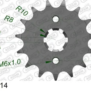 Pignone AFAM 21200-14 passo 428 BETA RE 125 ENDURO 2009 Scelto Dai Clienti