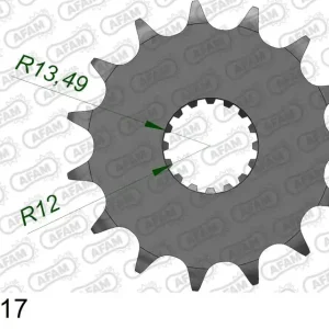 Offerta Pignone AFAM 22900-17 passo 530 SUZUKI GSX-R 1000 2009  -2016