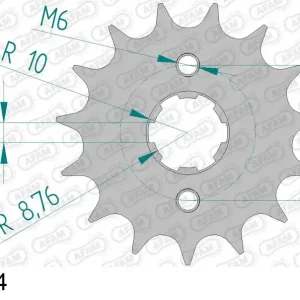 Offerta Speciale Pignone AFAM 26200-14 passo 428 HONDA EZ 90 1991 -1995