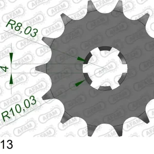 Offerta Limitata Pignone AFAM 28200-13 passo 428 SUZUKI RM 80 1982  -1983