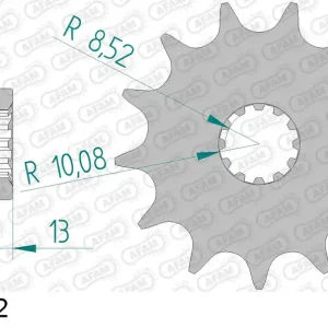 Miglior Prezzo Pignone AFAM 94215-12 passo 520 T.M. EN 125 ENDURO 2012  -2020