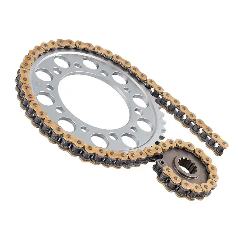 Kit trasmissione DID per Honda X-ADV, Forza 750, rapporti accorciati, pignone silenziato 16 denti, corona 38 denti catena VX3 118 Maglie Oro Ultima Occasione