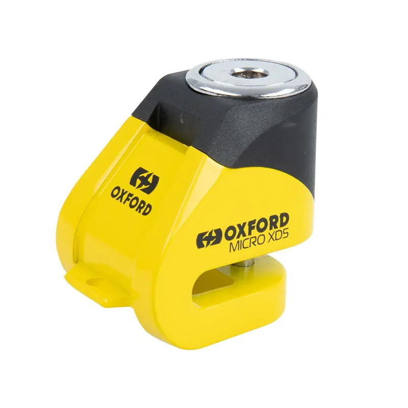 Scelto Dai Clienti Lucchetto bloccadisco MICRO XD5 diametro perno 5mm giallo/nero