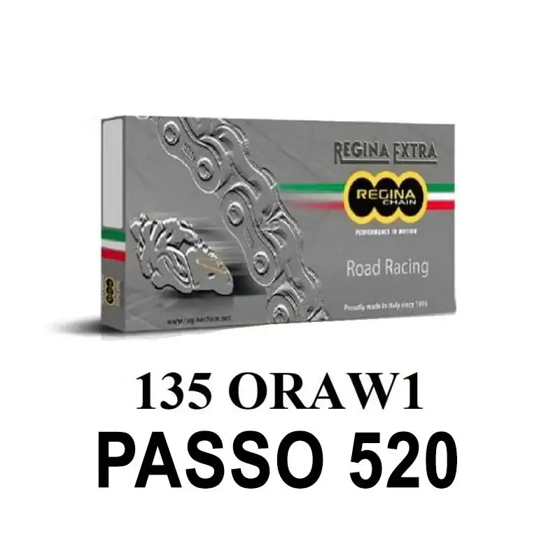 REGINA Catena 135ORAW1 120 maglie passo 520 - Nera Occasione