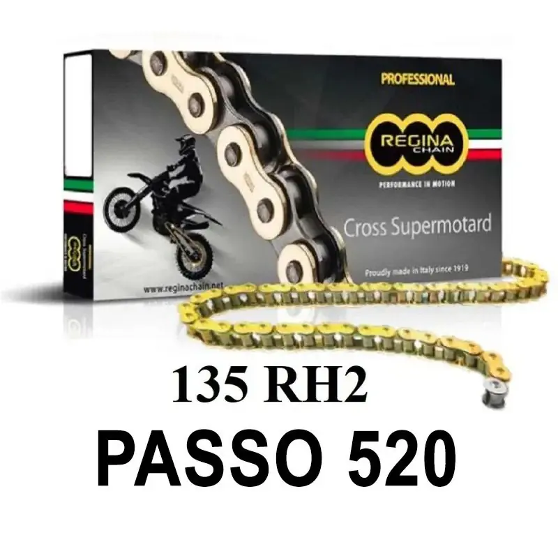 REGINA Catena 135RH2 94 maglie passo 520 - Oro Economico