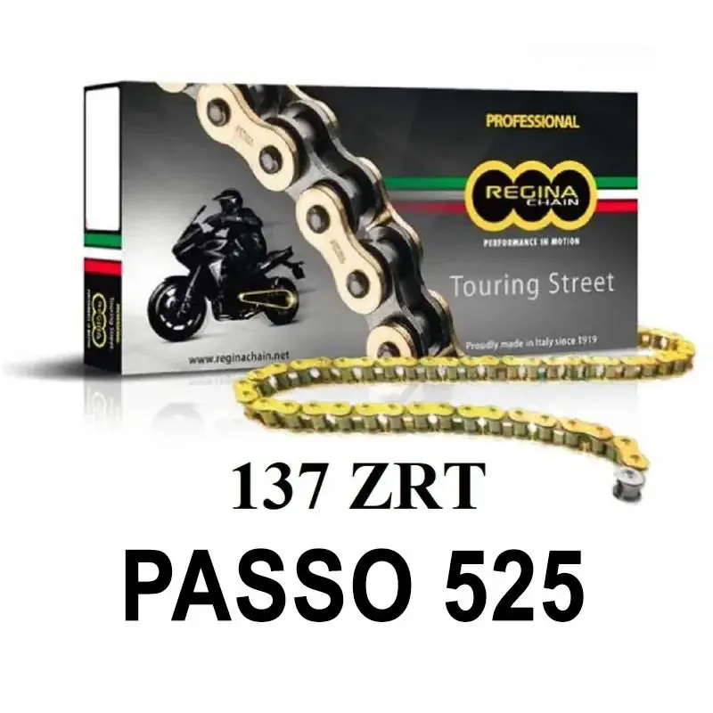Solo Oggi REGINA Catena 137ZRT 128 maglie passo 525 - Oro