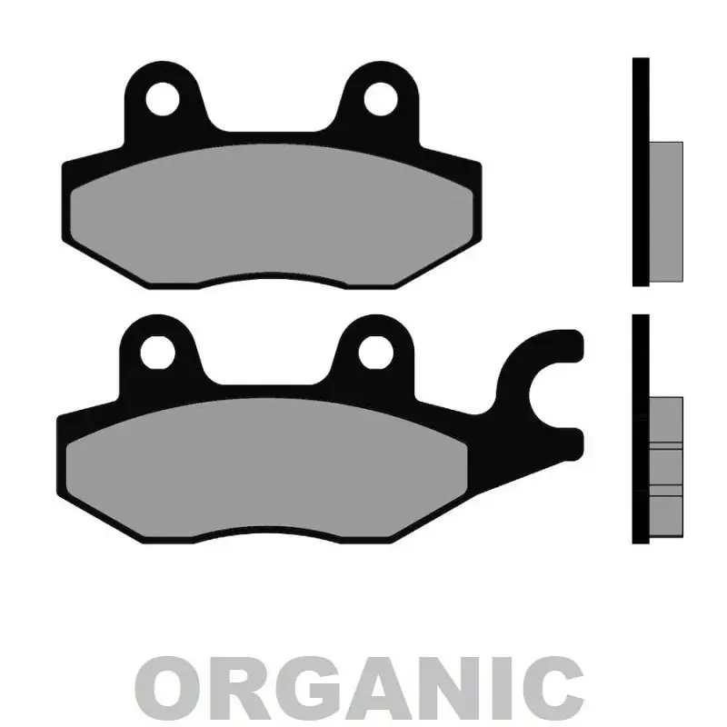 Ultime Pezzi Pastiglie Freno Organiche BRENTA 3021 per BENELLI CAFFE' NERO 250 2012 2013