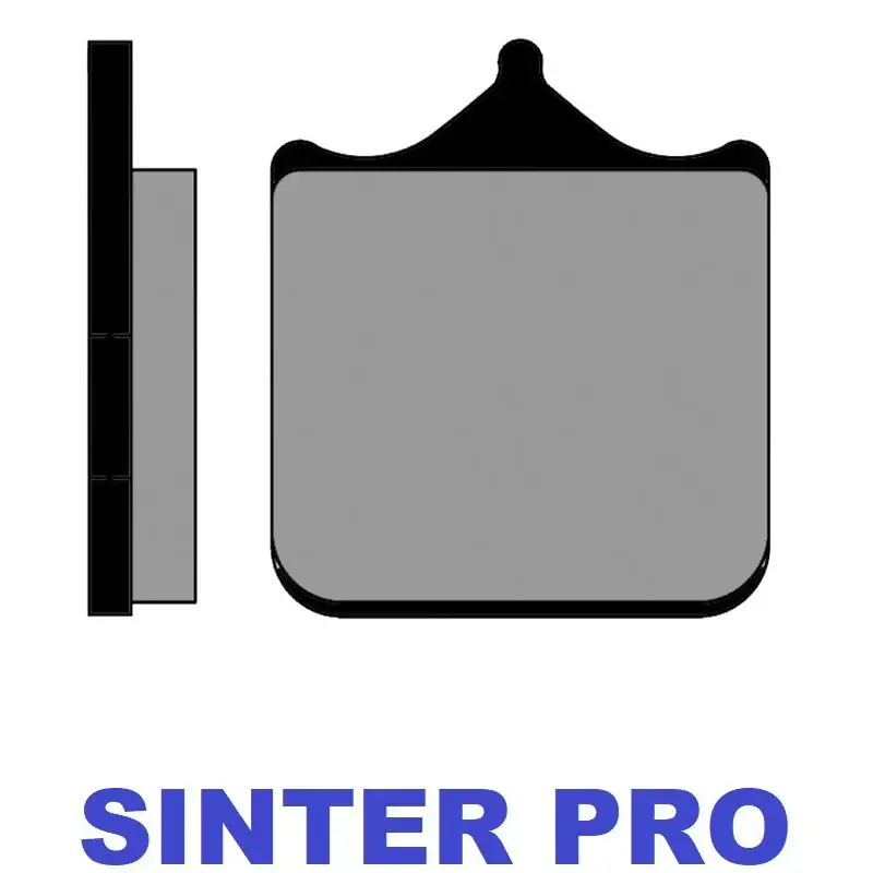 Ultimissimo Modello Pastiglie Freno Sinterizzate PRO BRENTA 7107 per APRILIA RSV 1000 2001 2002 2003