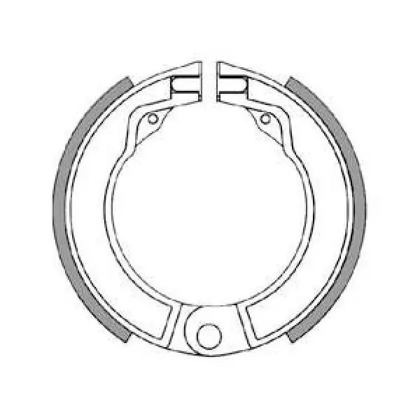 Ganasce Freno BRENTA 087 per PIAGGIO VESPA 125 125 1951 1952 1953 1954 1955 1956 1957 1958 1959 1960 1961 1962 1963 1964 1965 Prezzo Ridotto