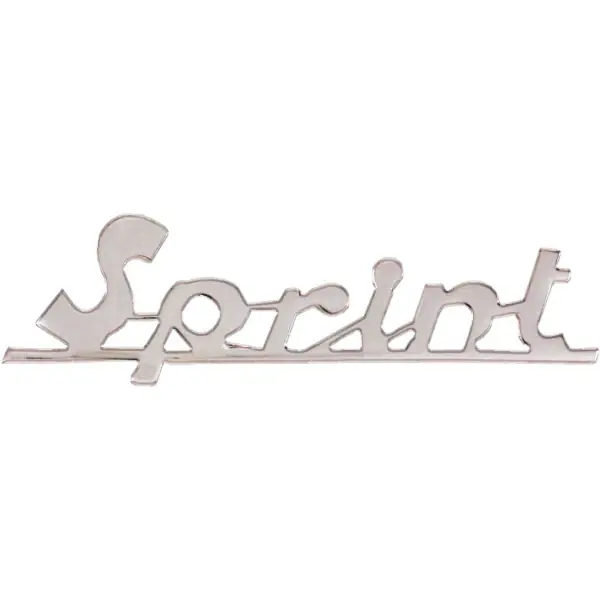 Prezzo Di Fabbrica Targhetta scudo anteriore RMS Classic Piaggio Vespa Sprint 20483