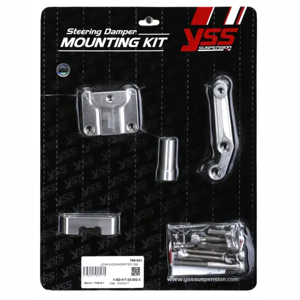 Kit montaggio ammortizzatore sterzo YSS Y-SD-KIT-02-002-X Nuovo Arrivo